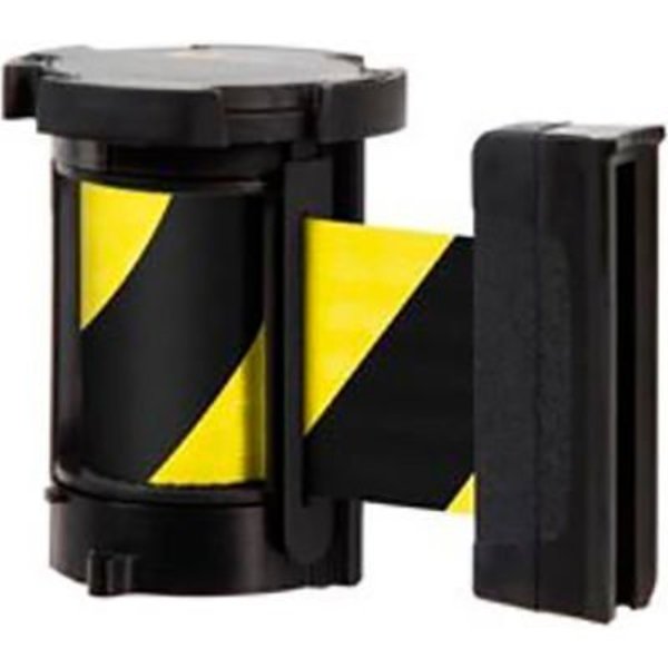 Lavi Industries Lavi Industries Replacement Mechanism For Beltrac® Belt Barrier, 7' Black/Yellow Belt RMECH7/SF